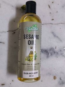 Ventura Organic Sesame Oil | Cold Pressed | Hair,