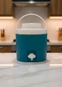 Vintage Turquoise Water Cooler