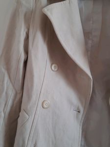 Cream Formal Blazer