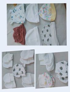 Baby Mittons Caps And Booties