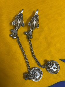 Fish Drop Earrings Eat Cuff