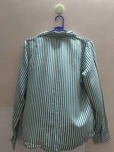 Striped Button-Down Shirt