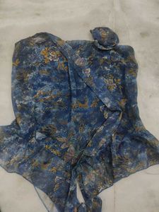 floral tube scarf top