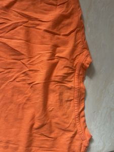 Pepe jeans Orange Top With Drawstring