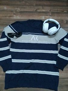 Striped Knitted Sweater