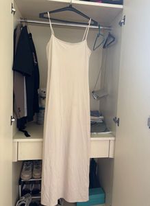H&M JERSEY COTTON DRESS