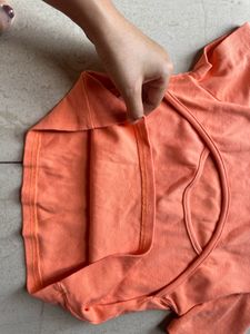 Orange Crop Top