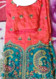 Embroidery Lehanga Set