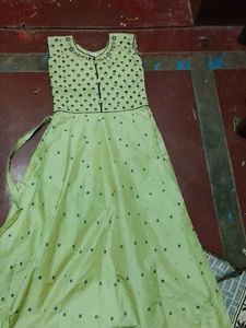 Green Polka Dot Dress