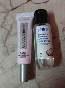 Face Serum & Hair Seru