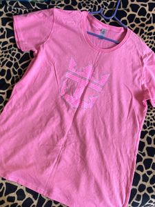 Pink Graphic Tee