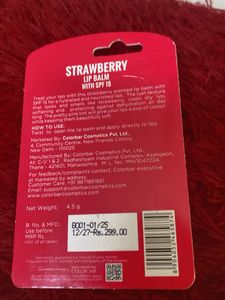 Strawberry Lip Balm SPF 15 - Colorbar