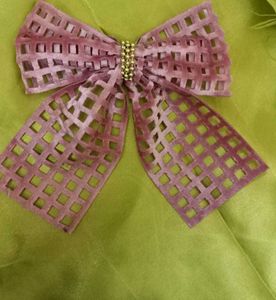 Lace Pink Bow