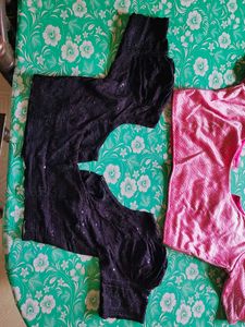 Combo 🎊🎊 Sell Pink Blouse &amp; Black Pants Set