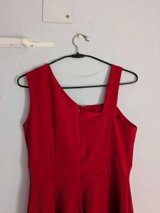 Red Sleeveless Dress
