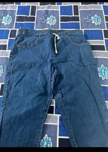 Dark Blue Denim Jeans