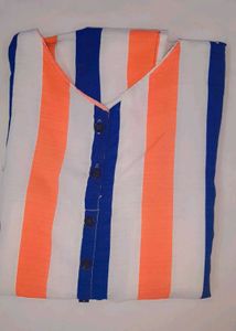 Striped Women&#39;s Kurta