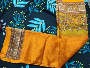 Elegant Yellow Saree