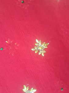 Full Hand Work Sareee With Blouse