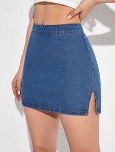Denim Mini Skirt