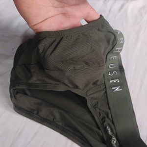 Van Heusen Green Moisture Briefs