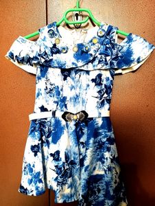 Girl Frock In Party Wear And Casual Wea