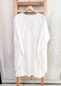 Embroidered Kaftan Top Size-48+