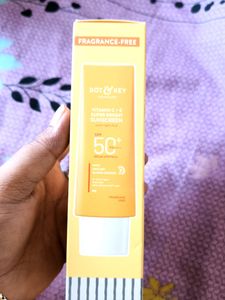 Vitamin C + E Super Bright Sunscreen