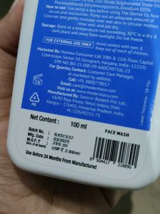 The Derma Co 2.5% Benzoyl Peroxide Gel Face Wash