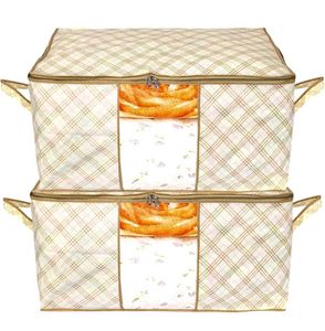 Foldable Clothes Storage Bag Wardrobe Organizer