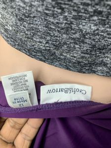 Purple Swim Skirt Cover-Up