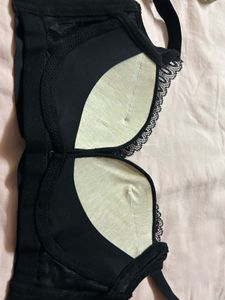 Elegant Black Lace Bra