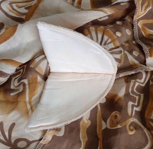 Shoulder Padded Sheer Shirt