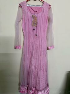 Pink Anarkali Suit