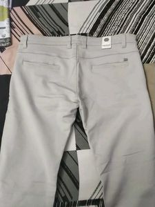 GUD STYLE Cream Chinos