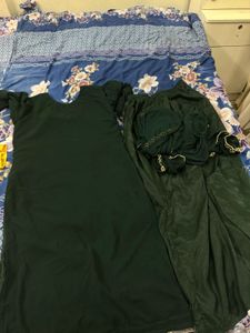 Green Pakistani Suit