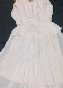 Beautiful And Pencil Long Cut Sleeve Gown