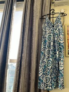 Floral Print Maxi Dress