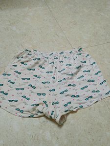 Patterned Lounge Shorts