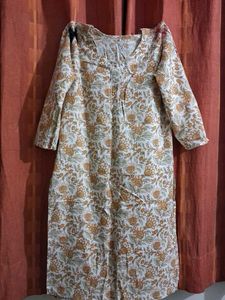 Floral Print Kurta