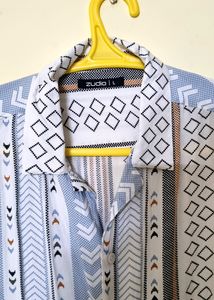 Zudio Shirt Half Sleeve Size L