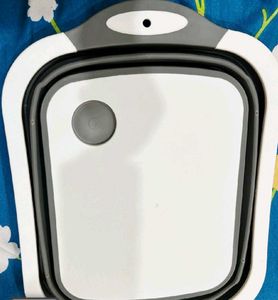 Collapsible Washing Vegetables And Chopping Board