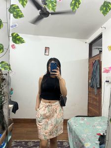 Esmara Peach Mini Skirt With Pockets