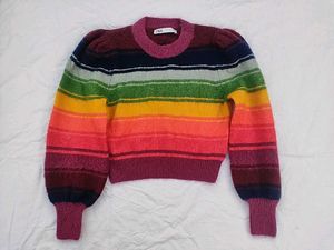 Zara Cropped Sweater S Size