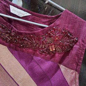 Full Length Kurti With Duptta
