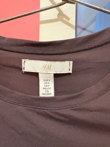 Brown Short Sleeve Bodysuit