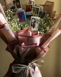Polaroid Clipped Bouquet (7 Polaroids)