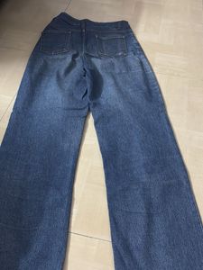 Straight Leg Denim Jeans