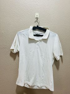 White Polo T-Shirt