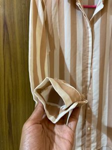 Splash Georgette Shirt Formals